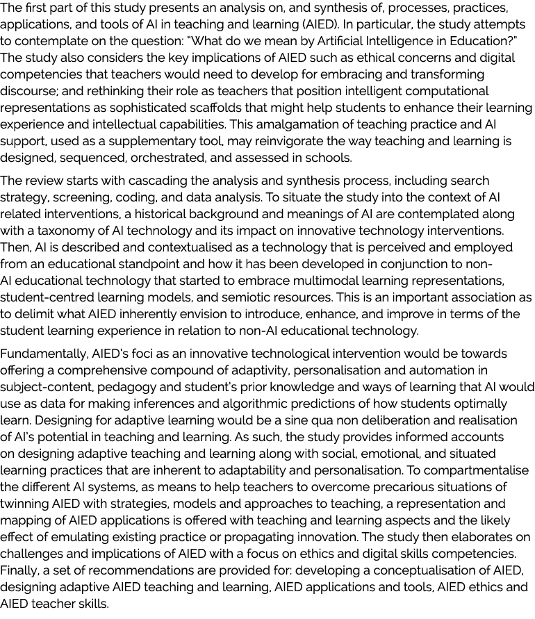 The first part of this study presents an analysis on, and synthesis of, processes, practices, applications, and tools...