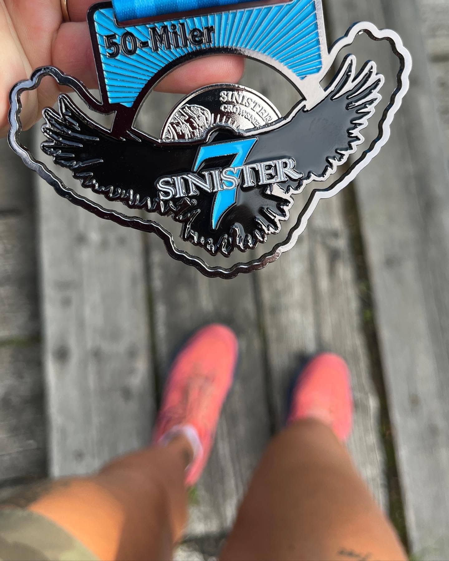 Sinister 7 Trail Race Ultra Medal Design