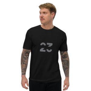 Men's 23 Ambigram Fitted T-shirt